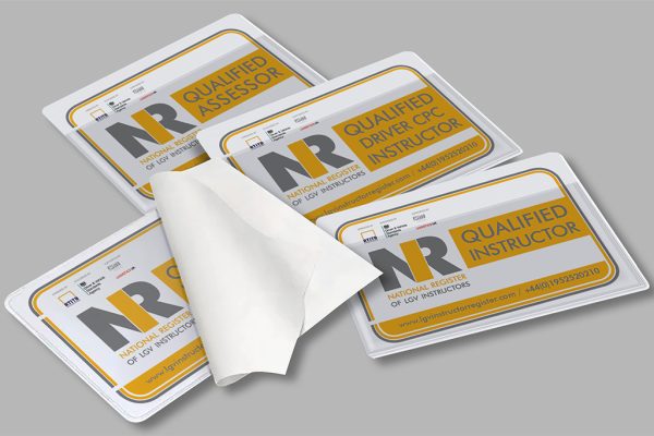 NRI Registered Decal Stickers